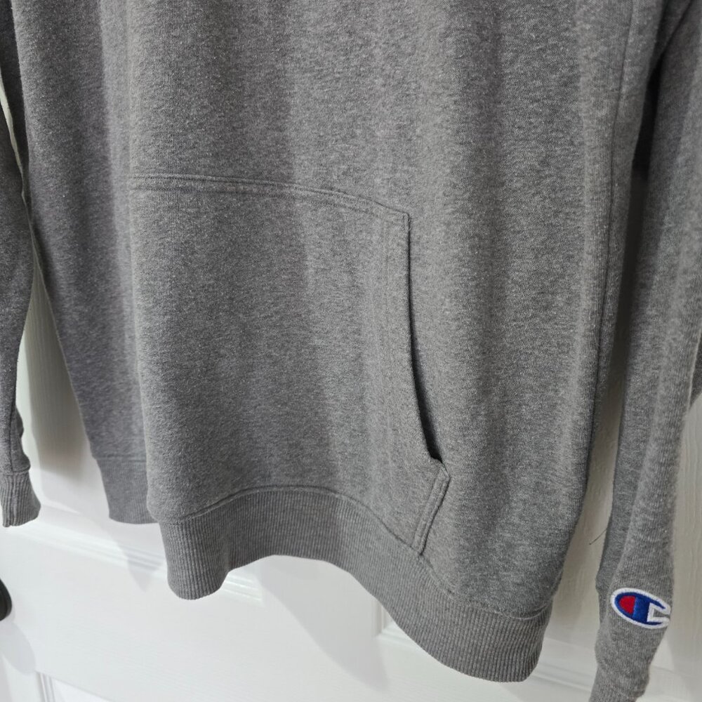 Tusculum Pioneers Men's Champion 1/4 Zip Pullover Sweatshirt Gray Size Large - Picture 5 of 8